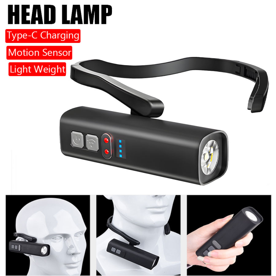 Running Headlamp Led - Super brilhante clipe de orelha farol