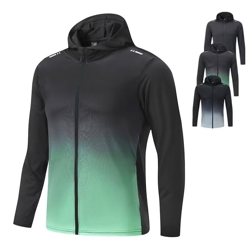 Running Gear Youth - Jaqueta de corrida, corta-vento juvenil, treinamento