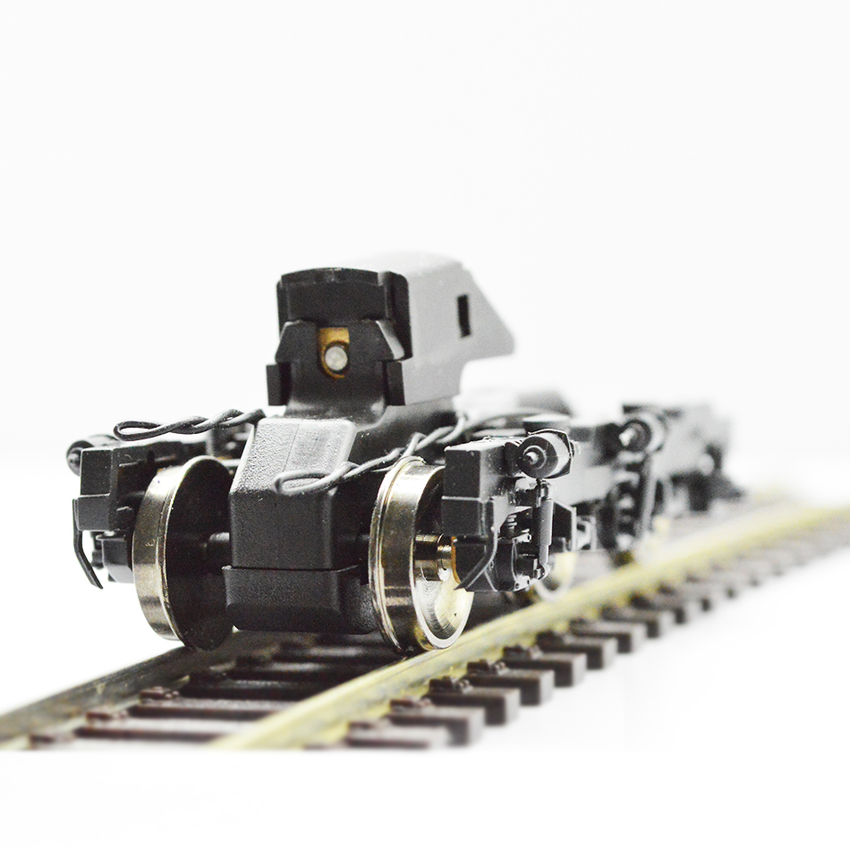 Running Gear Train - Conjunto de Bogies Metálicos com Rodas