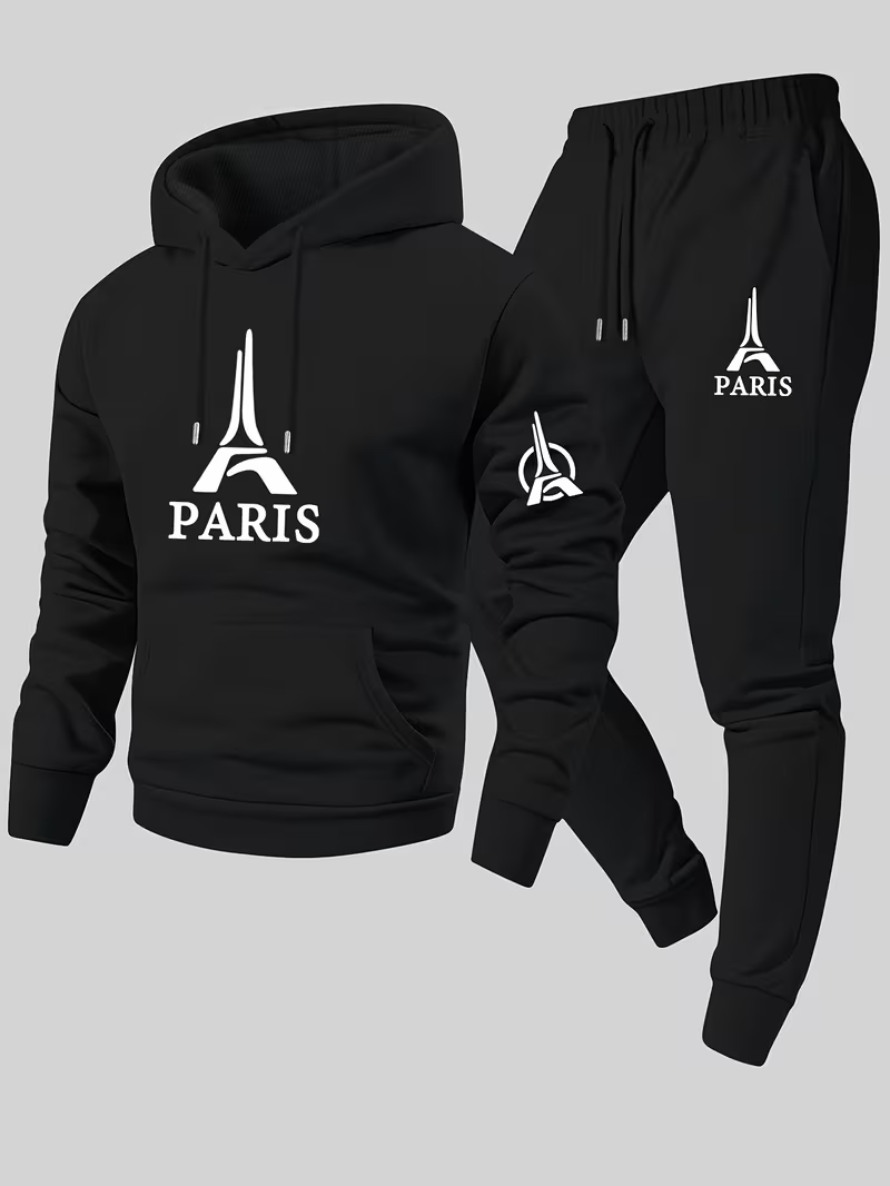 Running Gear Shop - Conjunto Casual Urbano Masculino Paris de