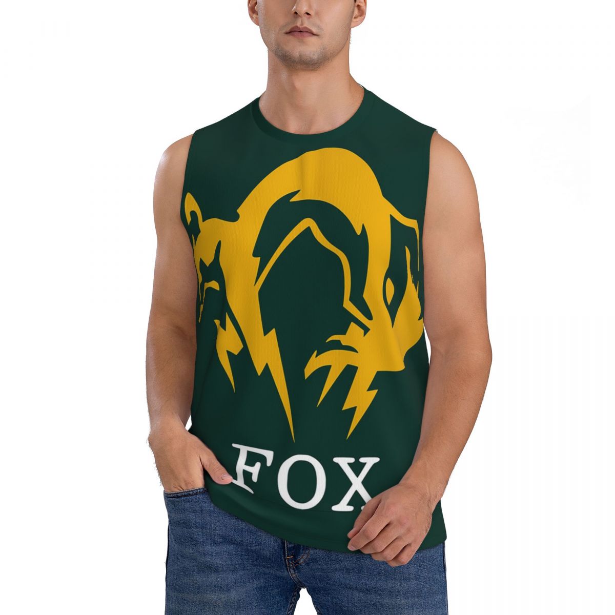 Running Gear Shop - Camisetas Sem Mangas Metal Gear Solid