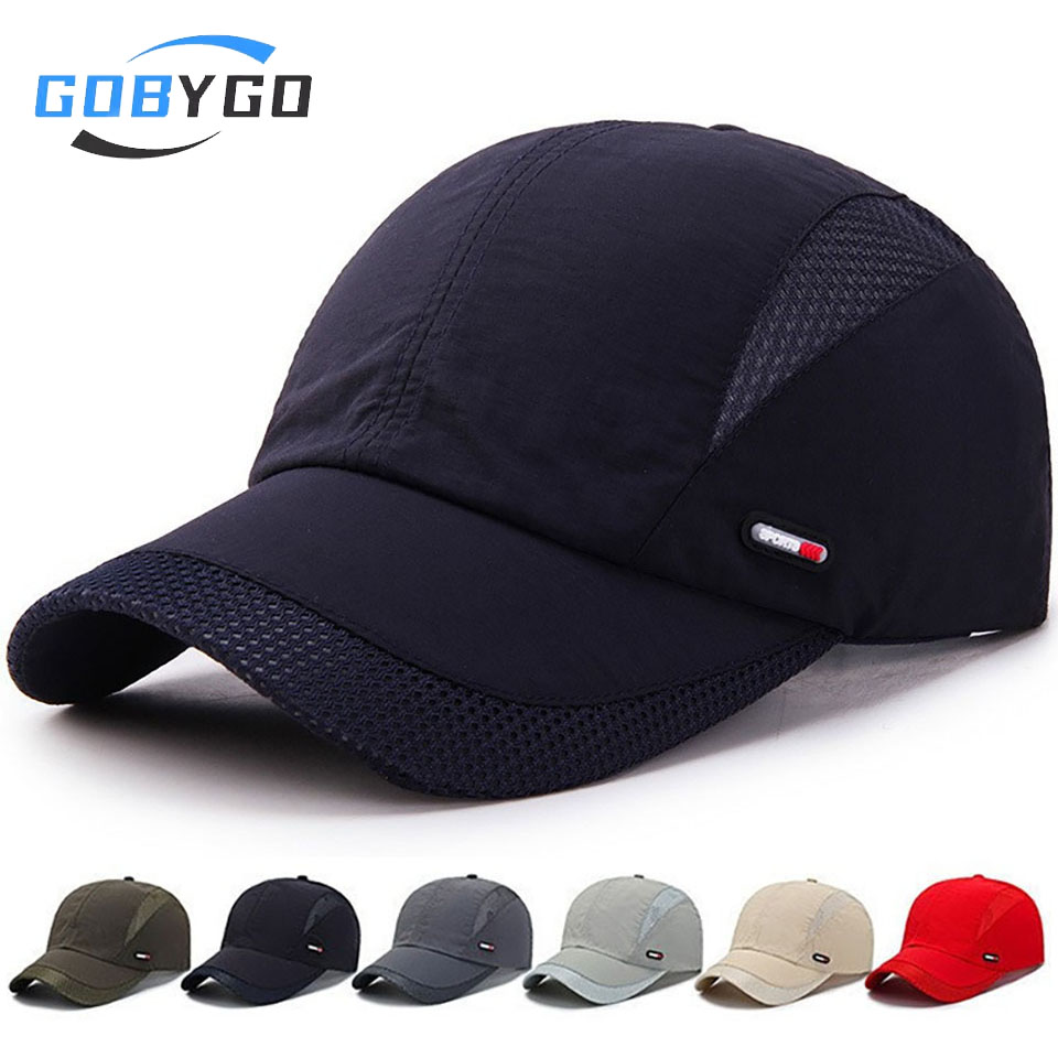 Running Cap Mesh - Boné de Beisebol GOBYGO para Esportes