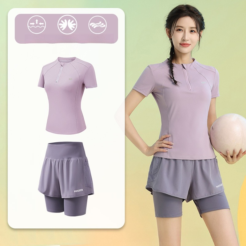 Running Gear Quick Dry - Conjunto de Verão Feminino de 2