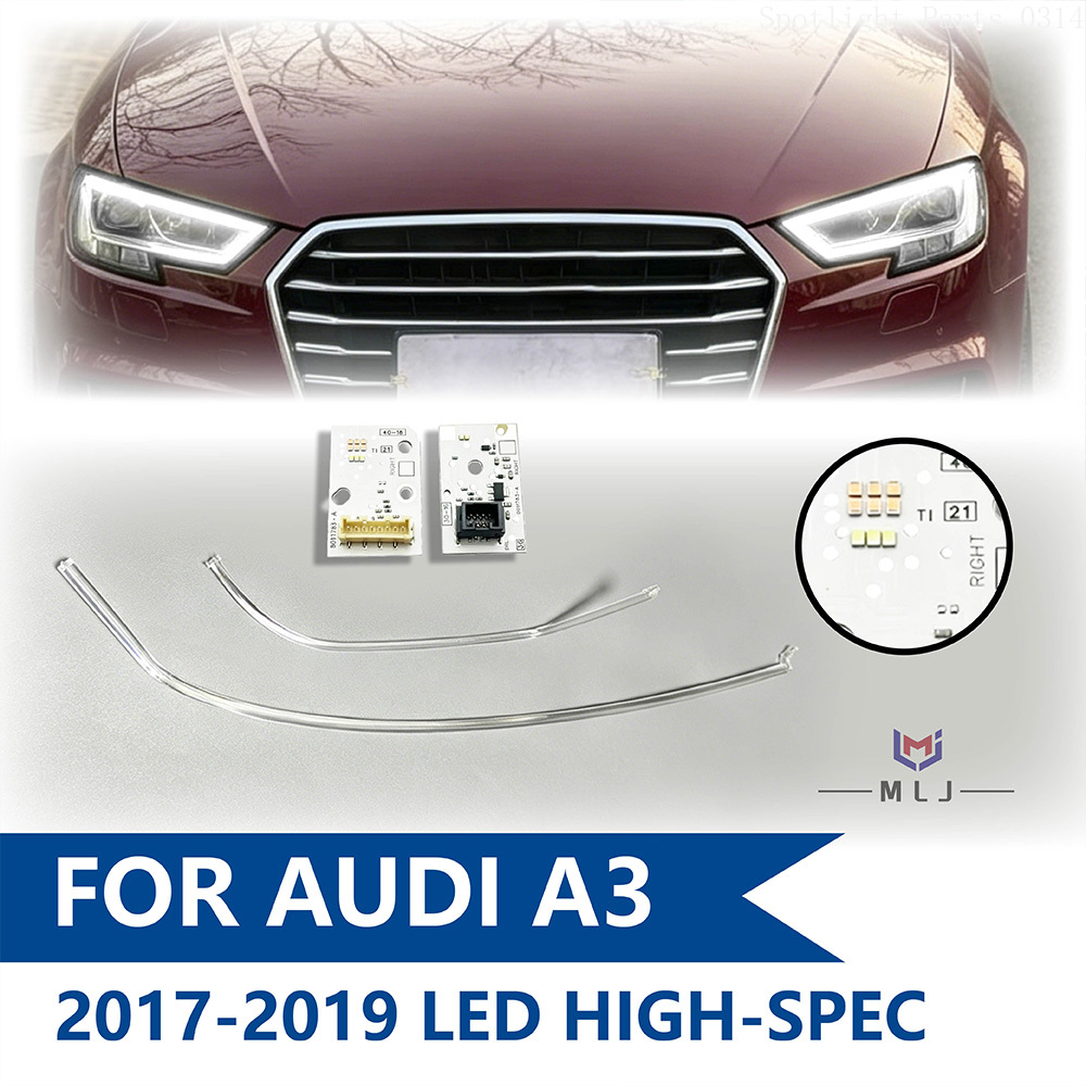 Running Headlamp Led - Para Audi A3 8V Facelift 2017-2019