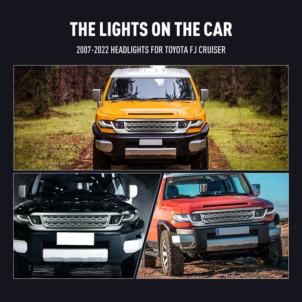 Running Headlamp Led - 2 pçs estilo do carro lâmpada