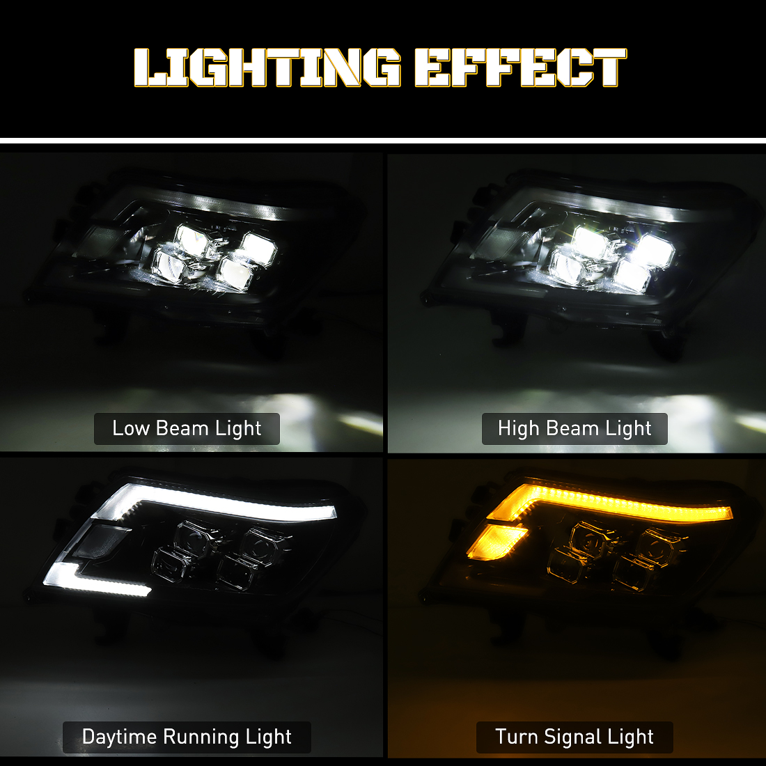 Luzes de Carro para Nissan Nav - Running Headlamp Led avaliação e preço