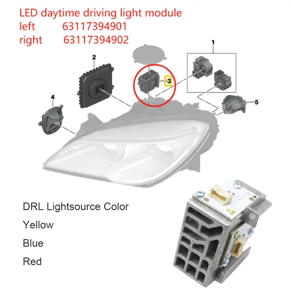 Módulos LED DRL Olho de Anjo A - Running Headlamp Led avaliação e preço