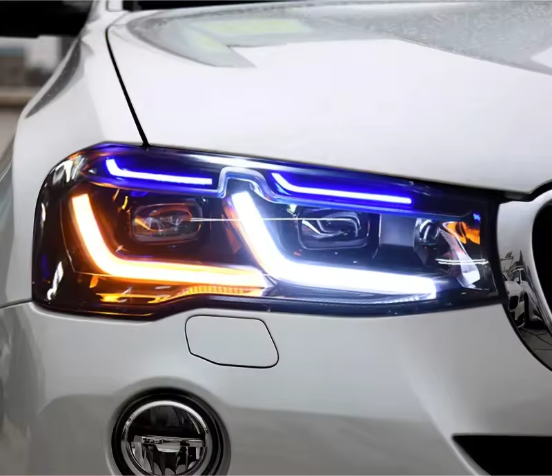 Faróis dianteiros para BMW F25 - Running Headlamp Led avaliação e preço