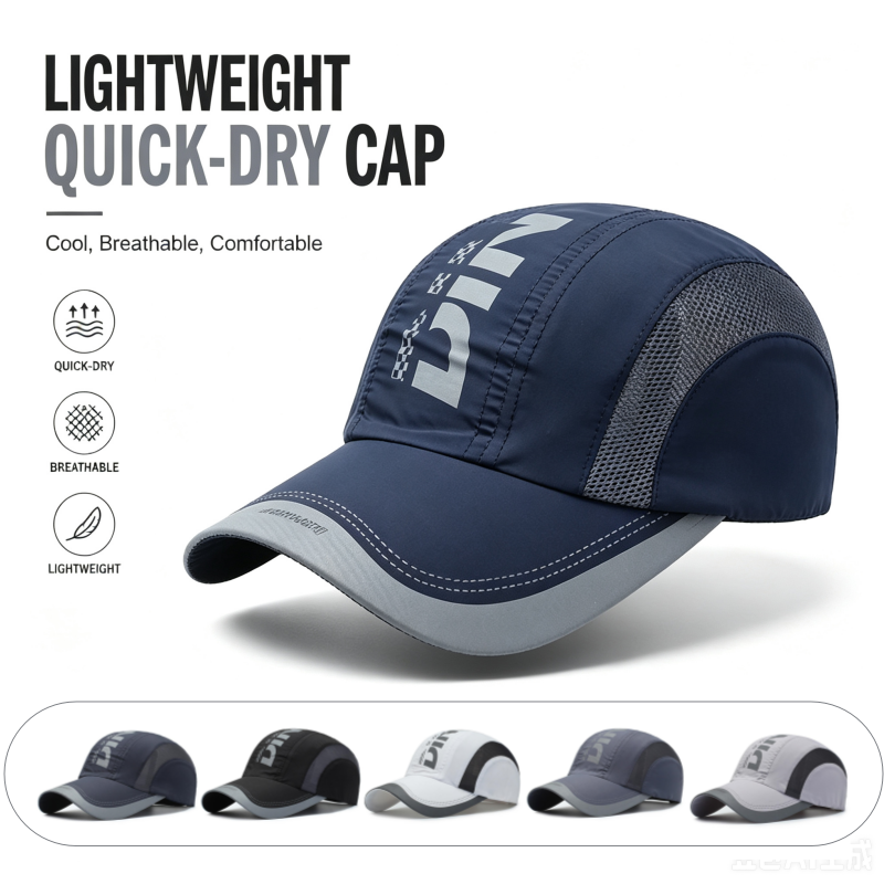 Boné Esportivo de Secagem Rápi - Running Cap Mesh avaliação e preço