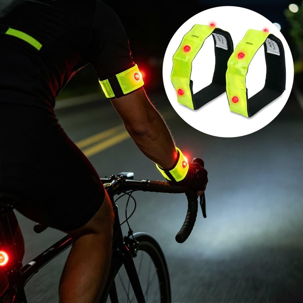 Braçadeira refletiva de led co - Running Visibility Gear avaliação e preço