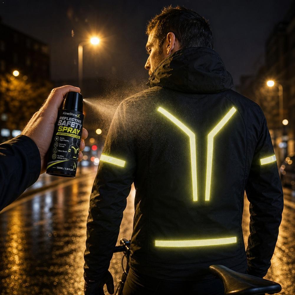 Spray Refletivo Noturno de Seg - Running Visibility Gear avaliação e preço